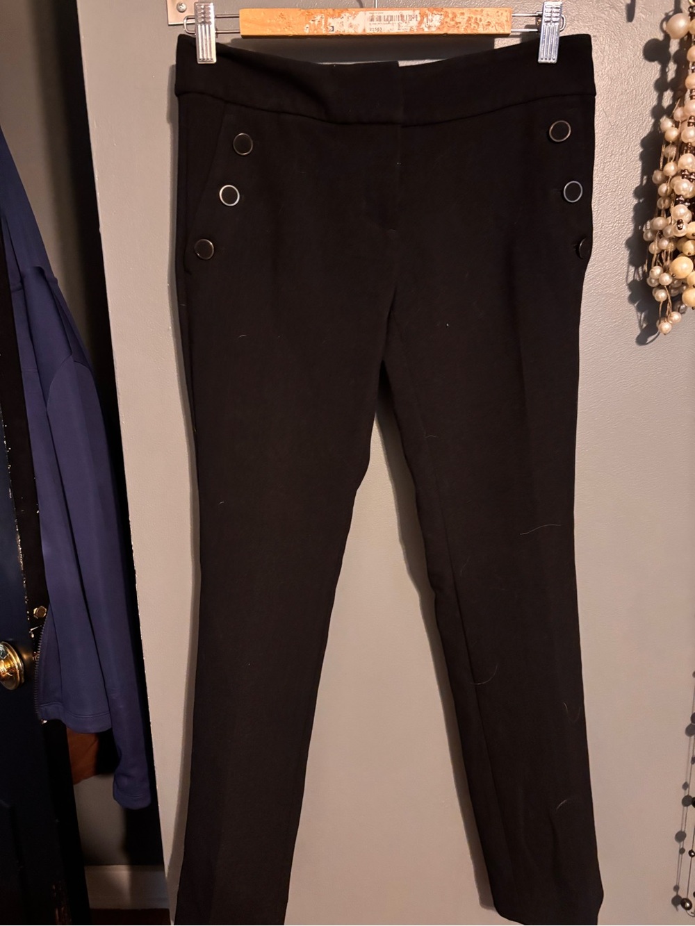 Ann Taylor Factory Petite Sailor-Button Dress Pants